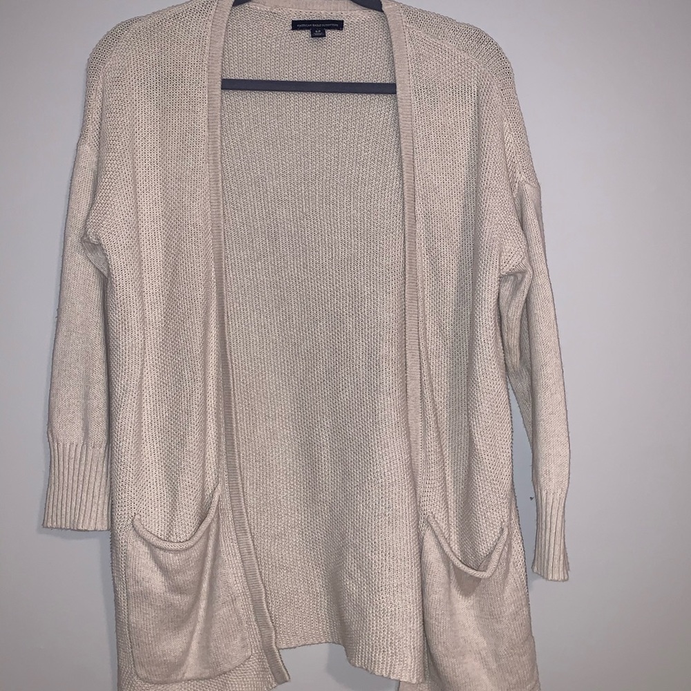 Cream cardigan